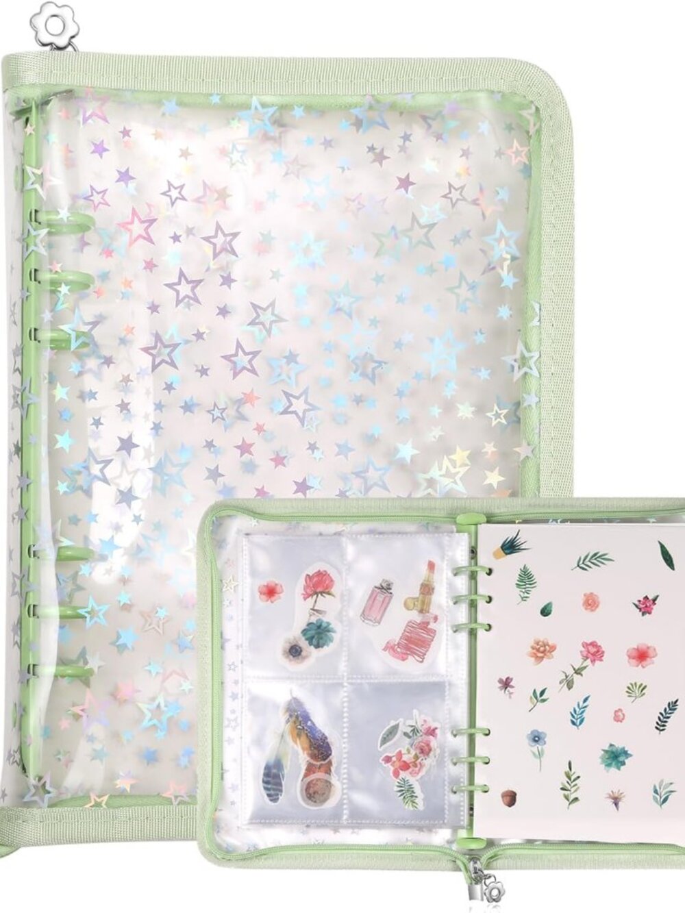 4 in 1 Sticker Storage Organizer Binder,Collecting Book Album Holder